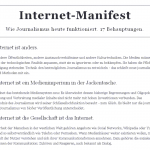 Internet-Manifest