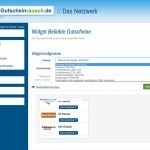 Gutschein WordPress Widget